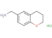 (3,4-dihydro-2H-chromen-6-ylmethyl)amine hydrochloride (3,4-dihydro-2H-chromen-6-ylmethyl)amine hydrochloride