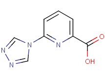 6-(4H-1,2,4-triazol-4-yl)-2-pyridinecarboxylic acid 6-(4H-1,2,4-triazol-4-yl)-2-pyridinecarboxylic acid