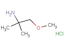 (2-methoxy-1,1-dimethylethyl)amine hydrochloride (2-methoxy-1,1-dimethylethyl)amine hydrochloride