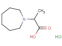 2-(1-azepanyl)propanoic acid hydrochloride 2-(1-azepanyl)propanoic acid hydrochloride