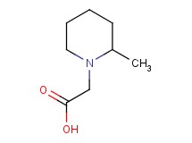 (2-methylpiperidin-1-yl)acetic acid (2-methylpiperidin-1-yl)acetic acid