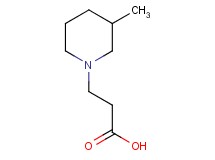 3-(3-methylpiperidin-1-yl)propanoic acid 3-(3-methylpiperidin-1-yl)propanoic acid