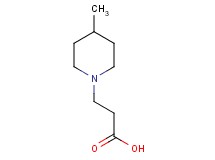 3-(4-methylpiperidin-1-yl)propanoic acid 3-(4-methylpiperidin-1-yl)propanoic acid