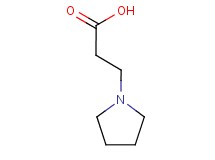 3-pyrrolidin-1-ylpropanoic acid 3-pyrrolidin-1-ylpropanoic acid