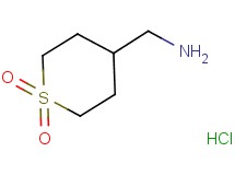 [(1,1-dioxidotetrahydro-2H-thiopyran-4-yl)methyl]amine hydrochloride