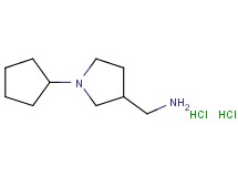 [(1-cyclopentyl-3-pyrrolidinyl)methyl]amine dihydrochloride