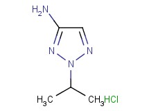 2-isopropyl-2H-1,2,3-triazol-4-amine hydrochloride 2-isopropyl-2H-1,2,3-triazol-4-amine hydrochloride