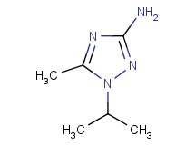 1-isopropyl-5-methyl-1H-1,2,4-triazol-3-amine 1-isopropyl-5-methyl-1H-1,2,4-triazol-3-amine