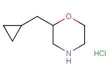2-(cyclopropylmethyl)morpholine hydrochloride