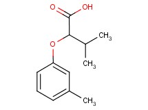 3-methyl-2-(3-methylphenoxy)butanoic acid 3-methyl-2-(3-methylphenoxy)butanoic acid