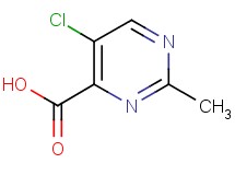 5-chloro-2-methyl-4-pyrimidinecarboxylic acid 5-chloro-2-methyl-4-pyrimidinecarboxylic acid