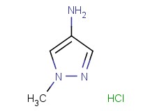 1-methyl-1H-pyrazol-4-amine hydrochloride 1-methyl-1H-pyrazol-4-amine hydrochloride