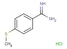 4-(methylthio)benzenecarboximidamide hydrochloride 4-(methylthio)benzenecarboximidamide hydrochloride