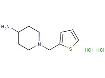 1-(2-thienylmethyl)-4-piperidinamine dihydrochloride 1-(2-thienylmethyl)-4-piperidinamine dihydrochloride