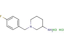 1-(4-fluorobenzyl)-3-piperidinamine dihydrochloride 1-(4-fluorobenzyl)-3-piperidinamine dihydrochloride