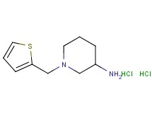 1-(2-thienylmethyl)-3-piperidinamine dihydrochloride 1-(2-thienylmethyl)-3-piperidinamine dihydrochloride