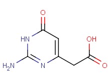 (2-amino-6-oxo-1,6-dihydro-4-pyrimidinyl)acetic acid (2-amino-6-oxo-1,6-dihydro-4-pyrimidinyl)acetic acid