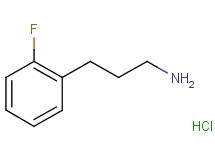 [3-(2-fluorophenyl)propyl]amine hydrochloride