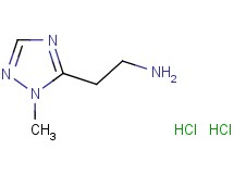 [2-(1-methyl-1H-1,2,4-triazol-5-yl)ethyl]amine dihydrochloride