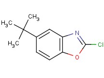5-tert-butyl-2-chloro-1,3-benzoxazole 5-tert-butyl-2-chloro-1,3-benzoxazole