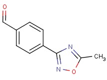 4-(5-methyl-1,2,4-oxadiazol-3-yl)benzaldehyde
