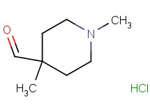 1,4-dimethyl-4-piperidinecarbaldehyde hydrochloride