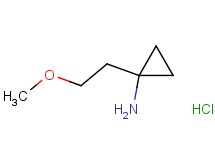 [1-(2-methoxyethyl)cyclopropyl]amine hydrochloride
