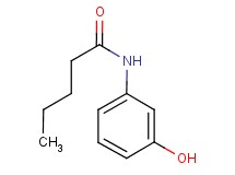 N-(3-hydroxyphenyl)pentanamide N-(3-hydroxyphenyl)pentanamide