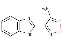 4-(1H-benzimidazol-2-yl)-1,2,5-oxadiazol-3-amine 4-(1H-benzimidazol-2-yl)-1,2,5-oxadiazol-3-amine