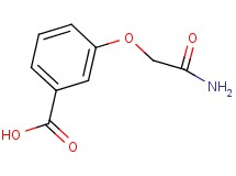 3-(2-amino-2-oxoethoxy)benzoic acid 3-(2-amino-2-oxoethoxy)benzoic acid
