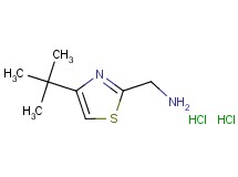 [(4-tert-butyl-1,3-thiazol-2-yl)methyl]amine dihydrochloride