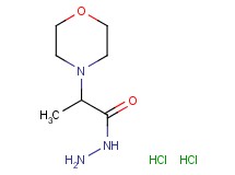 2-(4-morpholinyl)propanohydrazide dihydrochloride