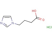 4-(1H-imidazol-1-yl)butanoic acid hydrochloride 4-(1H-imidazol-1-yl)butanoic acid hydrochloride