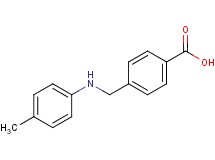 4-{[(4-methylphenyl)amino]methyl}benzoic acid