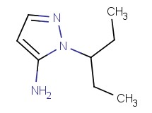 1-(1-ethylpropyl)-1H-pyrazol-5-amine 1-(1-ethylpropyl)-1H-pyrazol-5-amine