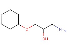 1-amino-3-(cyclohexyloxy)propan-2-ol 1-amino-3-(cyclohexyloxy)propan-2-ol