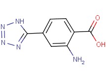 2-amino-4-(1H-tetrazol-5-yl)benzoic acid 2-amino-4-(1H-tetrazol-5-yl)benzoic acid
