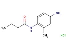 N-(4-amino-2-methylphenyl)butanamide hydrochloride N-(4-amino-2-methylphenyl)butanamide hydrochloride