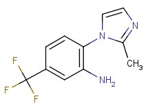 2-(2-methyl-1H-imidazol-1-yl)-5-(trifluoromethyl)aniline 2-(2-methyl-1H-imidazol-1-yl)-5-(trifluoromethyl)aniline