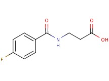 N-(4-fluorobenzoyl)-beta-alanine N-(4-fluorobenzoyl)-beta-alanine