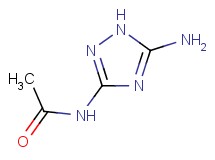 N-(5-amino-1H-1,2,4-triazol-3-yl)acetamide N-(5-amino-1H-1,2,4-triazol-3-yl)acetamide