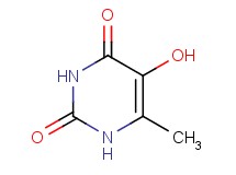 5-hydroxy-6-methylpyrimidine-2,4(1H,3H)-dione 5-hydroxy-6-methylpyrimidine-2,4(1H,3H)-dione