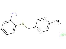 {2-[(4-methylbenzyl)thio]phenyl}amine hydrochloride