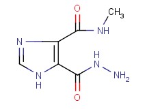5-(hydrazinocarbonyl)-N-methyl-1H-imidazole-4-carboxamide