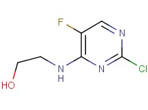 2-[(2-chloro-5-fluoropyrimidin-4-yl)amino]ethanol