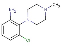 3-chloro-2-(4-methylpiperazin-1-yl)aniline 3-chloro-2-(4-methylpiperazin-1-yl)aniline