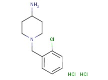 1-(2-chlorobenzyl)-4-piperidinamine dihydrochloride 1-(2-chlorobenzyl)-4-piperidinamine dihydrochloride
