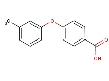 4-(3-methylphenoxy)benzoic acid 4-(3-methylphenoxy)benzoic acid