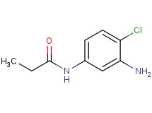 N-(3-amino-4-chlorophenyl)propanamide N-(3-amino-4-chlorophenyl)propanamide