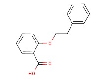2-(2-phenylethoxy)benzoic acid 2-(2-phenylethoxy)benzoic acid